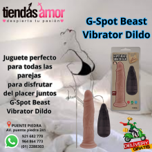G-Spot Beast Vibrator Dildo vibradores realistas suave